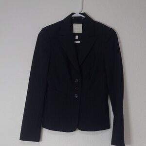 The Limited Blue and Black Tailored Blazer